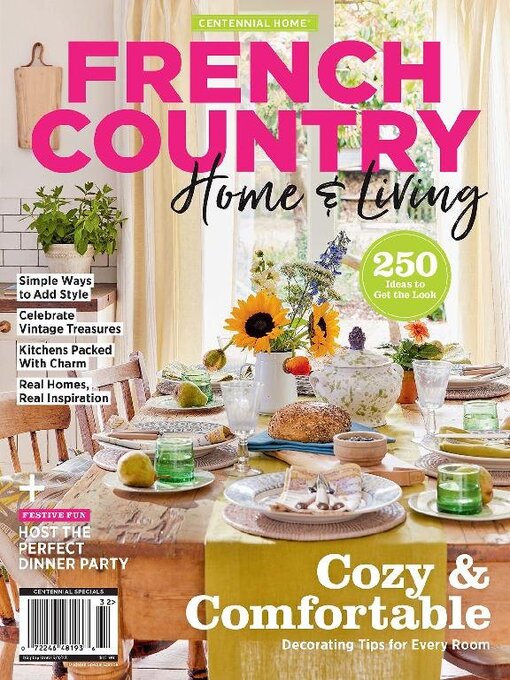 Title details for French Country Home & Living: Cozy & Comfortable by A360 Media, LLC - Available